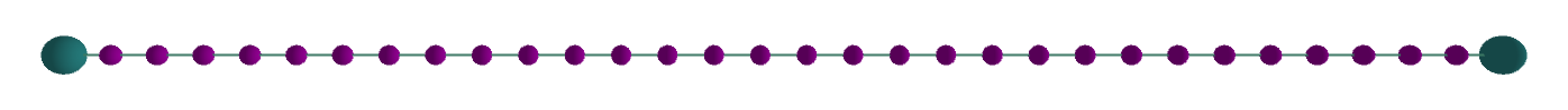 3D miPhysics string model counting 32 masses and 31 interactions.